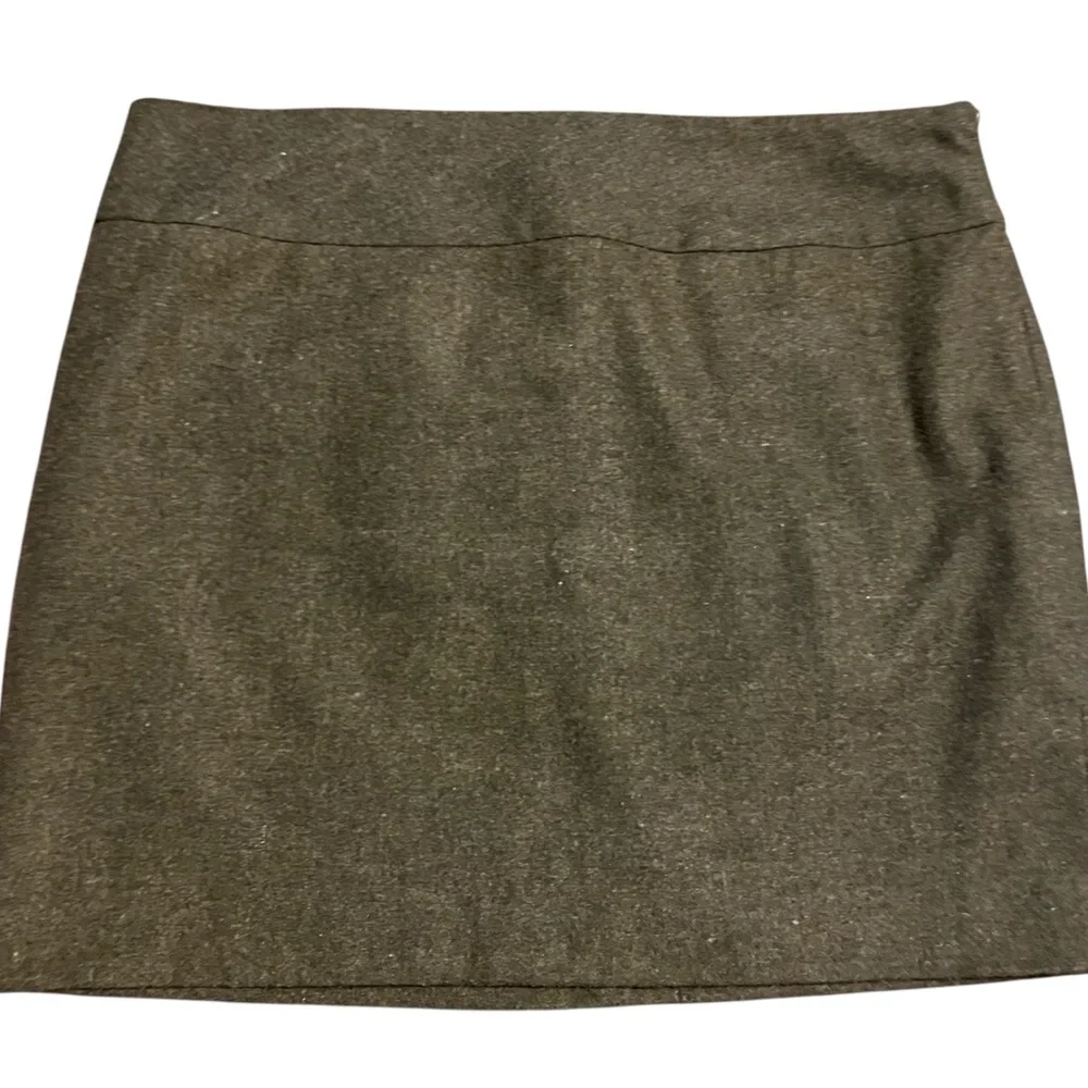 The Limited Hunter Green Wool Blend Mini Skirt – Size 12